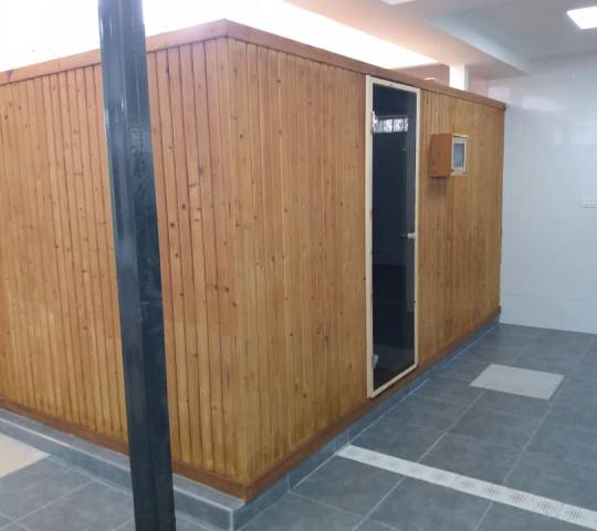 Una sauna en el club de tenis Elche